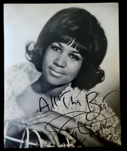 Load image into Gallery viewer, Aretha Franklin Autographed COA #AF79355 - Smith &amp; Son&#39;s Collectibles