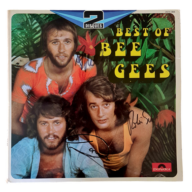 Bee Gees Autographed 'The Best Of' LP COA #TB33649 - Smith & Son's Collectibles