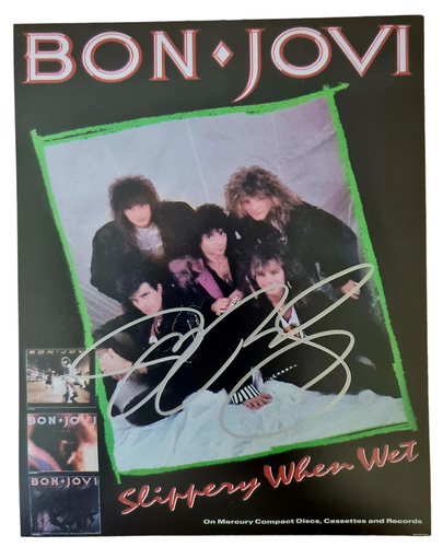 Jon Bon Jovi Autographed COA #BJ98856 - Smith & Son's Collectibles
