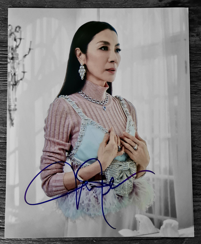 Michelle Yeoh Autographed COA #MY49735 - Smith & Son's Collectibles