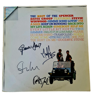 Spencer Davis Group Autographed LP COA #SD49725 - Smith & Son's Collectibles