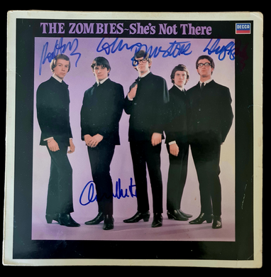 Zombies Autographed 'She's Not There' LP COA #TZ69742 - Smith & Son's Collectibles