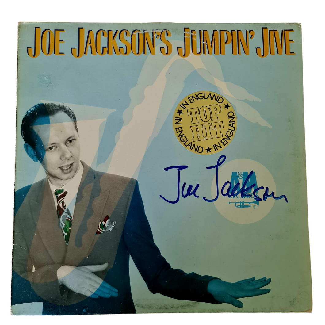 Joe Jackson Autographed 'Jumpin Jive' LP COA #JJ98724