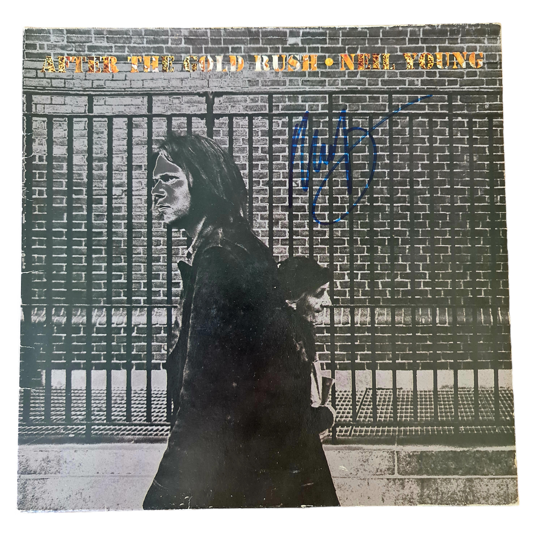 Neil Young Autographed 'After the Gold Rush' LP COA #NY55997