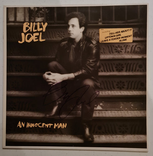 Billy Joel Autographed 'An Innocent Man' Album COA #BJ67352 - Smith & Son's Collectibles