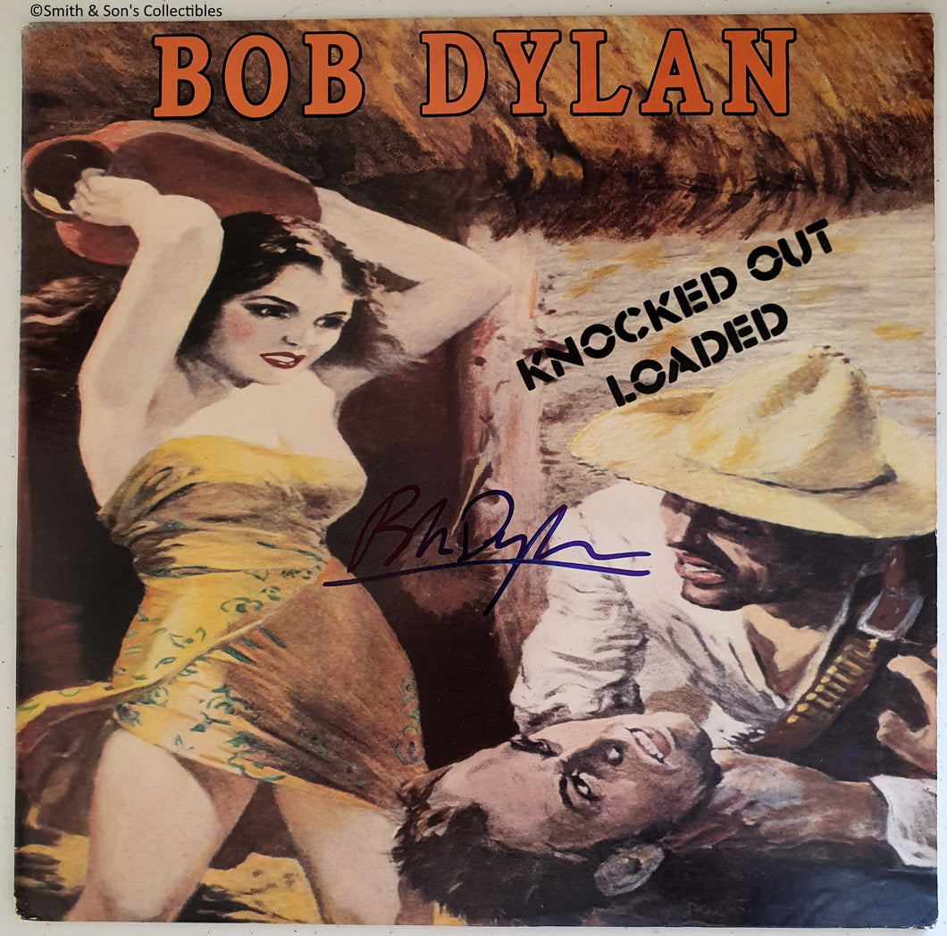 Bob Dylan Autographed 