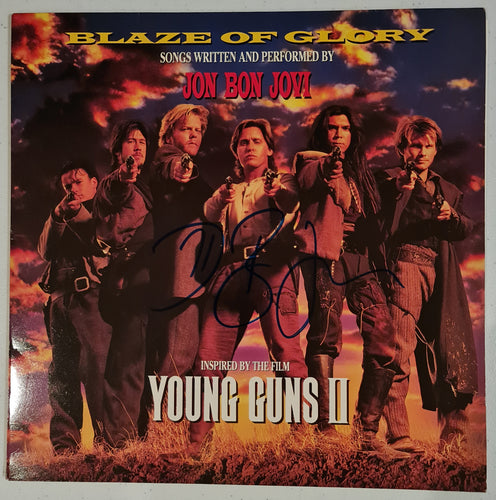 Bon Jovi Autographed 'Young Guns' Album COA #YG67472 - Smith & Son's Collectibles