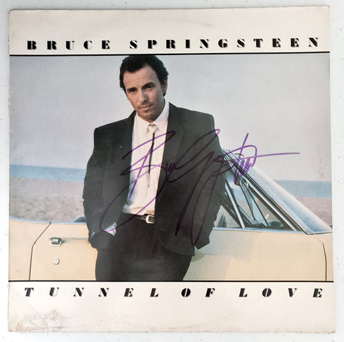 Bruce Springsteen Autographed 'Tunnel of Love' COA #BS21214 - Smith & Son's Collectibles