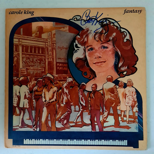Carole King Autographed 'Fantasy' COA #CC32172 - Smith & Son's Collectibles