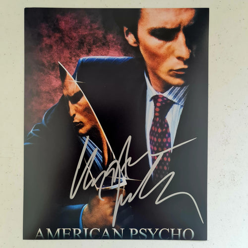Christian Bale Autographed American Psycho 8x10 Photo COA #CB87345 - Smith & Son's Collectibles