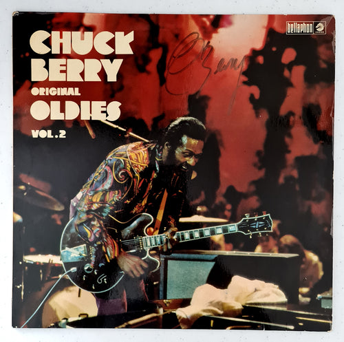 Chuck Berry Autographed 'Original Oldies' COA #CB59784 - Smith & Son's Collectibles