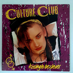 Culture Club Autographed 'Kissing to be Clever' COA #CC11972