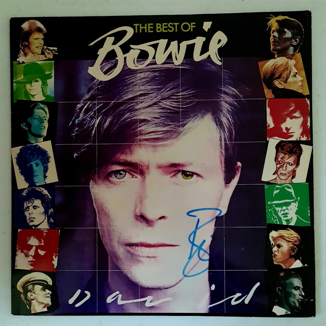 David Bowie Autographed 'Greatest Hits' COA #DB54973
