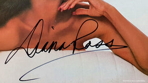 Diana Ross Autographed To Love Again Album COA #DR36357