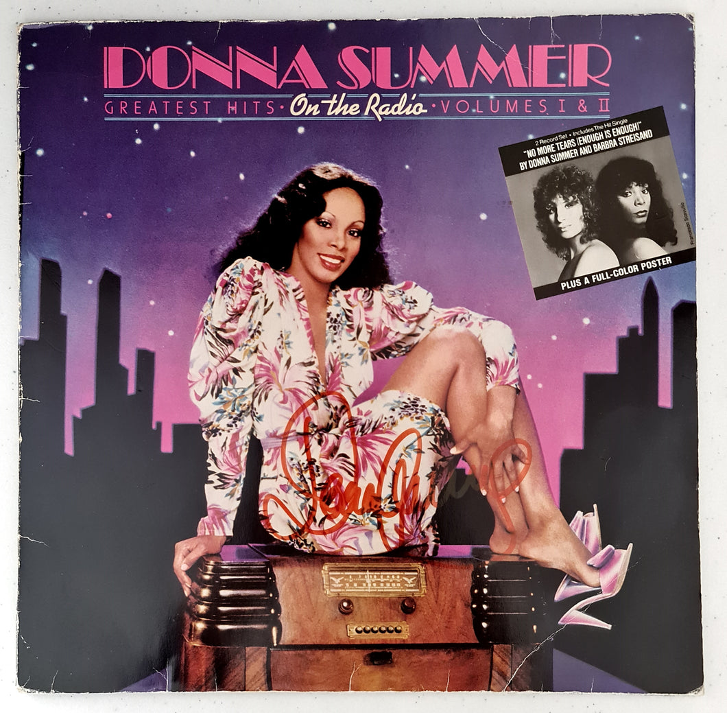Donna Summer 'Greatest Hits ..' Autographed COA #DS23356