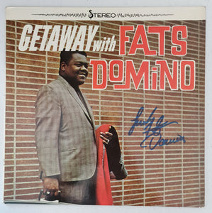 Fats Domino 'Getaway' Autographed COA #FD63541