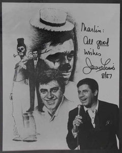 Jerry Lewis Autographed