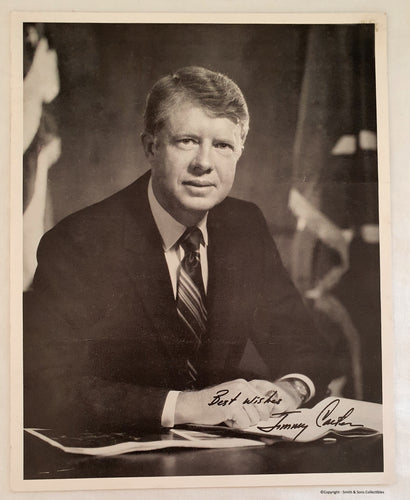 Jimmy Carter Former President 8x10 photo COA #JC74985 - Smith & Son's Collectibles