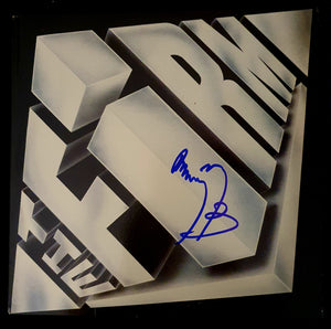 Jimmy Page Autographed The Firm LP COA #JP43547