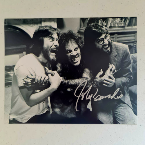John Landis Autographed 'An American Werewolf in London' 8x10 Photo COA #JL16734 - Smith & Son's Collectibles