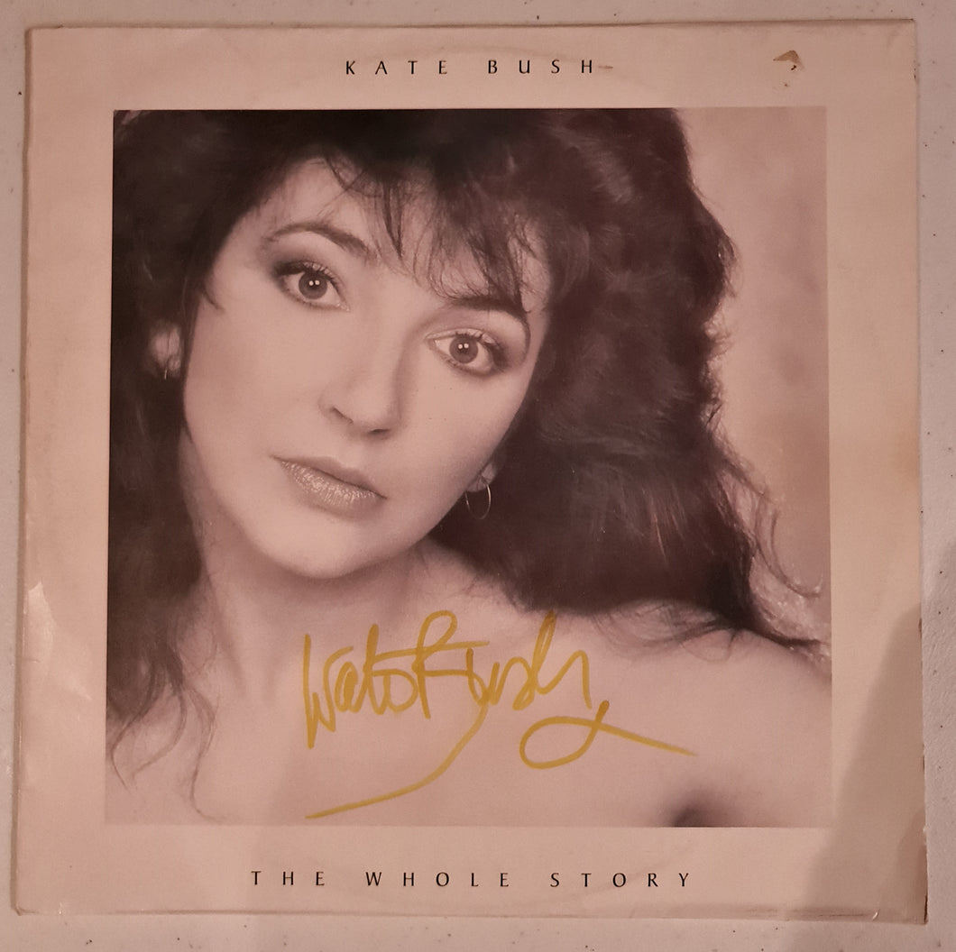 Kate Bush Autographed 'The Whole Story' Album COA #KB66452