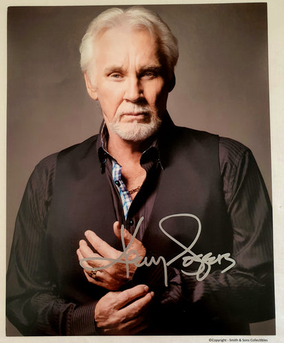 Kenny Rogers Autographed 8x10 Photo COA #KR87542 - Smith & Son's Collectibles