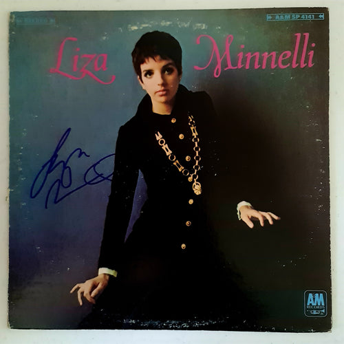 Liza Minelli Autographed 'Self Titled' COA #LM54972 - Smith & Son's Collectibles