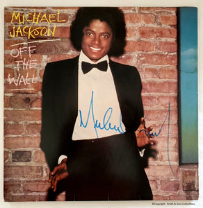 Michael Jackson Autographed 'Off The Wall' Album COA #MJ35769