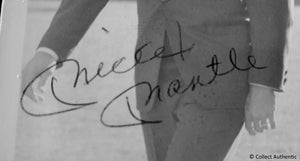 Mickey Mantle and Joe Dimaggio Autographed - COA #MJ56443
