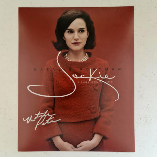 Natalie Portman Autographed 'Jackie O' 8x10 Photo COA #NP49763 - Smith & Son's Collectibles