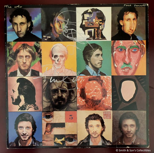 ROGER DALTREY & PETE TOWNSHEND AUTOGRAPHED THE WHO ALBUM COA #TW22268 - Smith & Son's Collectibles