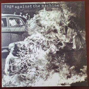 Rage Against the Machine All Autographs - COA #RM69734