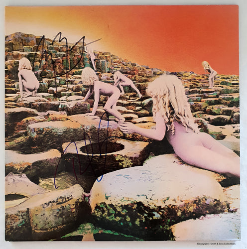 Robert Plant & Jimmy Page Autographed Led Zeppelin 'House of the Holy' LP COA #LZ93486 - Smith & Son's Collectibles