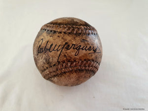 Rube Marquard - Autographed 'Vintage Baseball' COA #RM55487