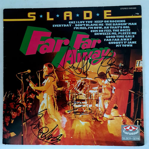 Slade Autographed 'Far Far Away' COA #SD94972 - Smith & Son's Collectibles