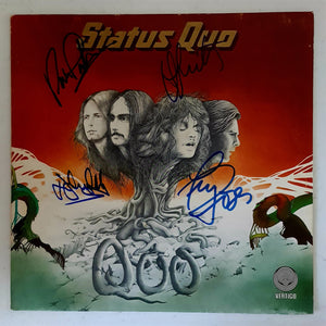 Status Quo Autographed 'Quo' COA #SQ74972 - Smith & Son's Collectibles