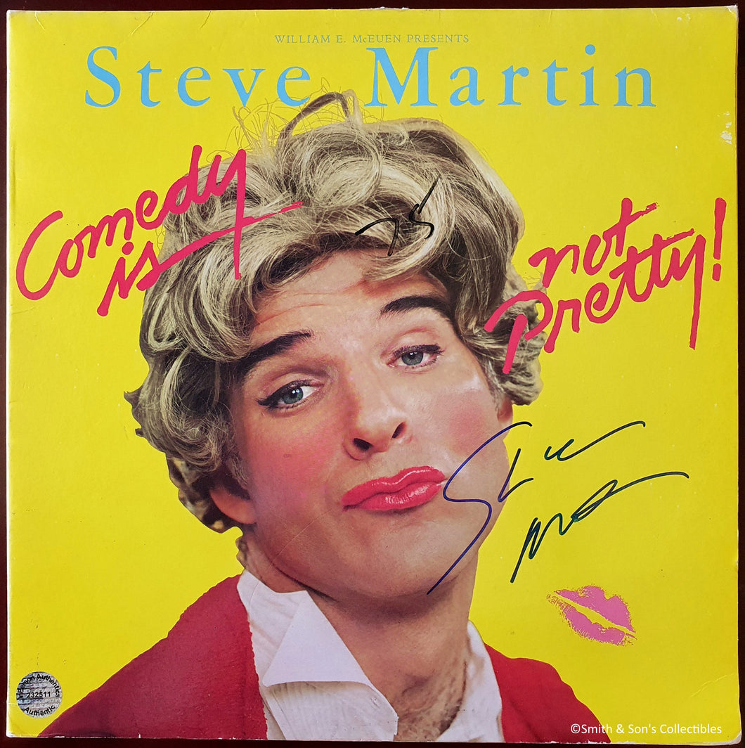 Steve Martin Autographed Album COA #SM54876