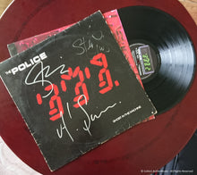 Load image into Gallery viewer, The Police - Autographed &#39;Ghost in the Machine&#39; LP - COA #PC58890