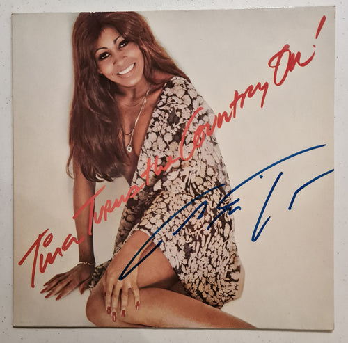 Tina Turner Autographed LP COA #TT133698 - Smith & Son's Collectibles