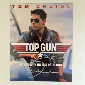Tom Cruise Autographed Top Gun 8x10 Photo COA #TC11147