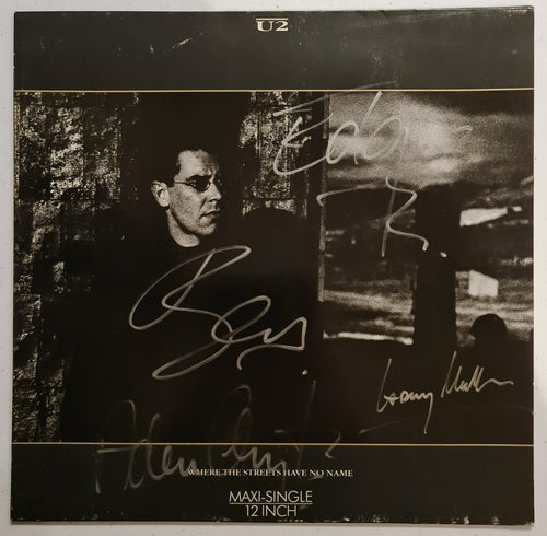 U2 Autographed '12 inch' Album COA #UT67472 - Smith & Son's Collectibles