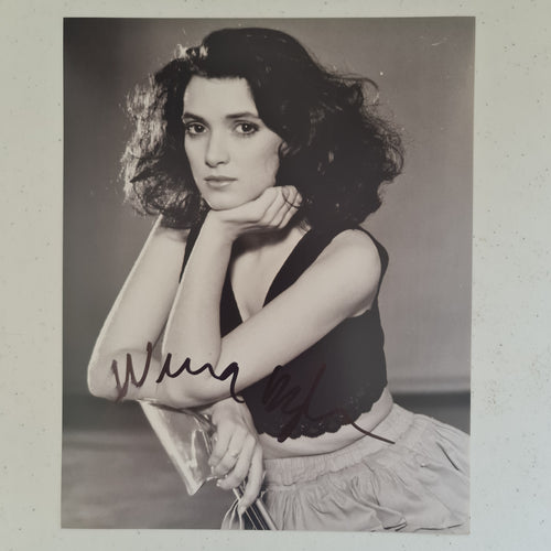 Winona Ryder Autographed 8x10 Photo COA #WR76943 - Smith & Son's Collectibles