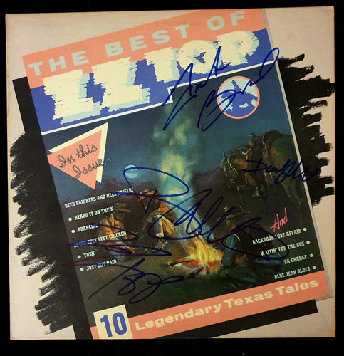 ZZ Top Autographed The Best Of LP COA #ZT64793 - Smith & Son's Collectibles