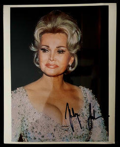 Zsa Zsa Gabor Autographed 8x10 Photo COA #ZZ43864